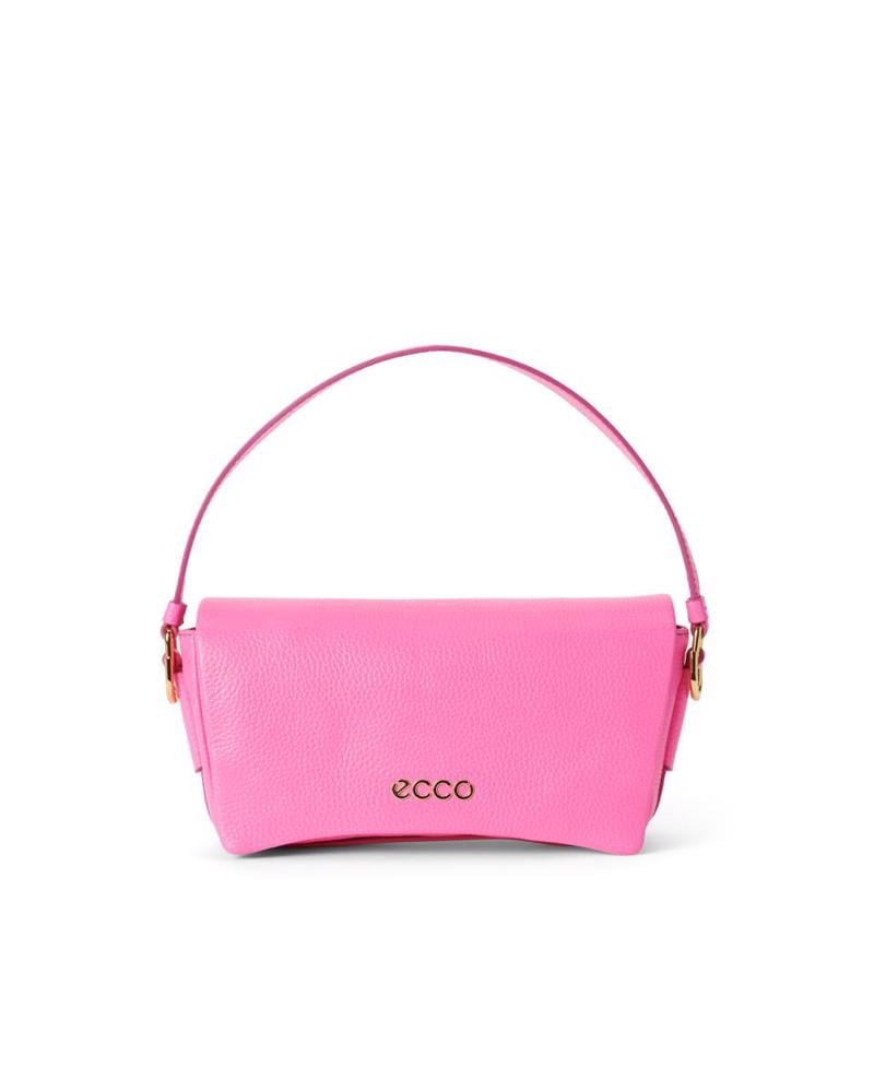 Pink ECCO Pinch Bag M Soft Leather Pop