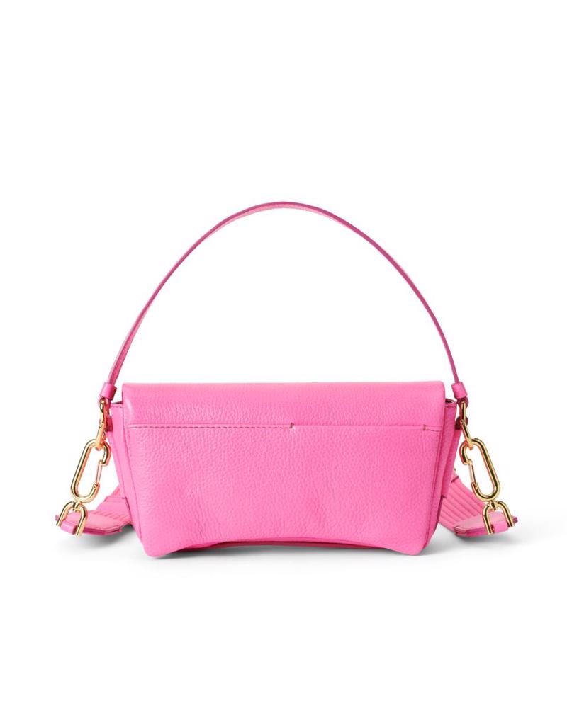 Pembe ECCO Pinch Bag M Soft Leather Pop | Ecco