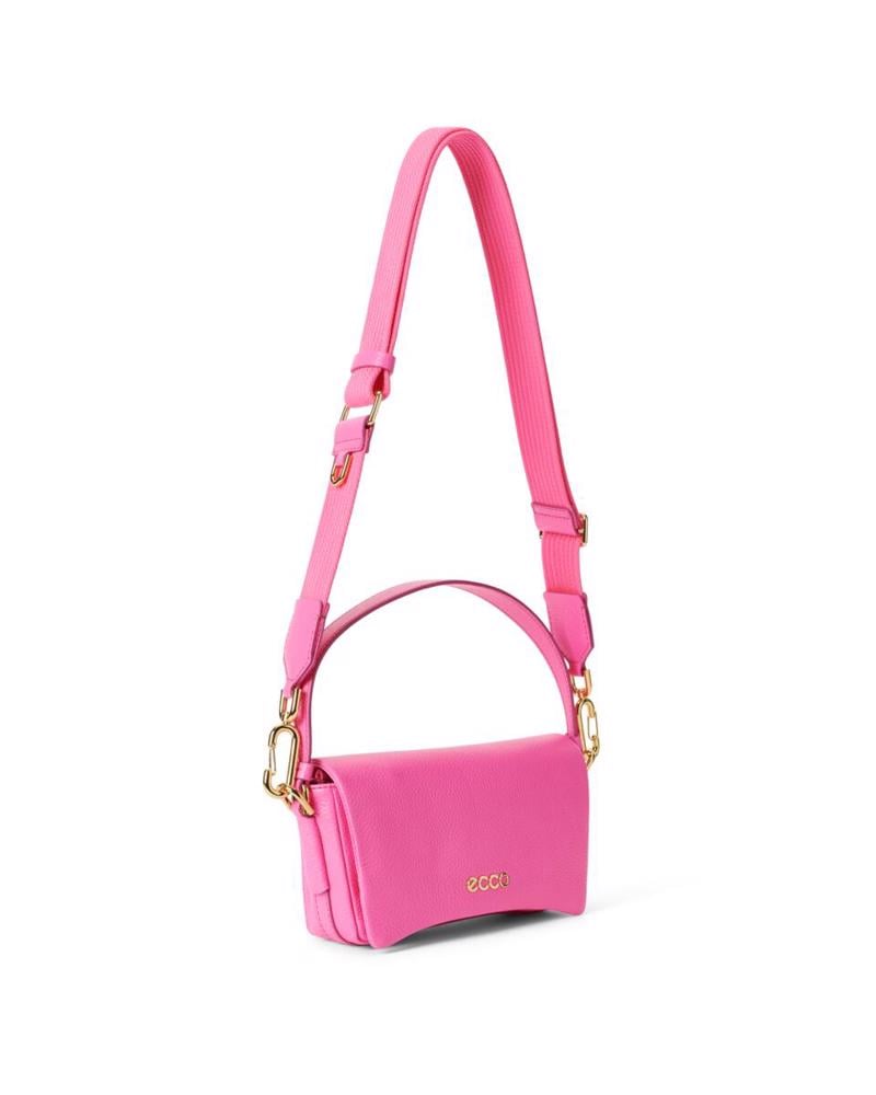 Pembe ECCO Pinch Bag M Soft Leather Pop