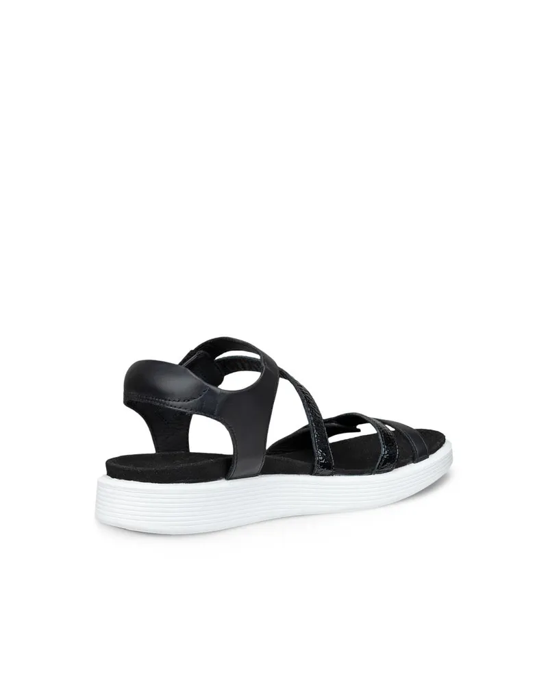 Siyah ECCO Soft Sandal