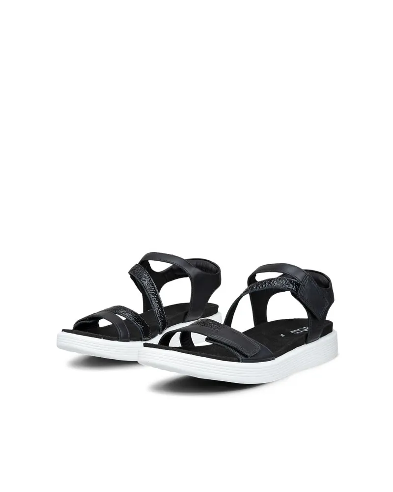 Siyah ECCO Soft Sandal