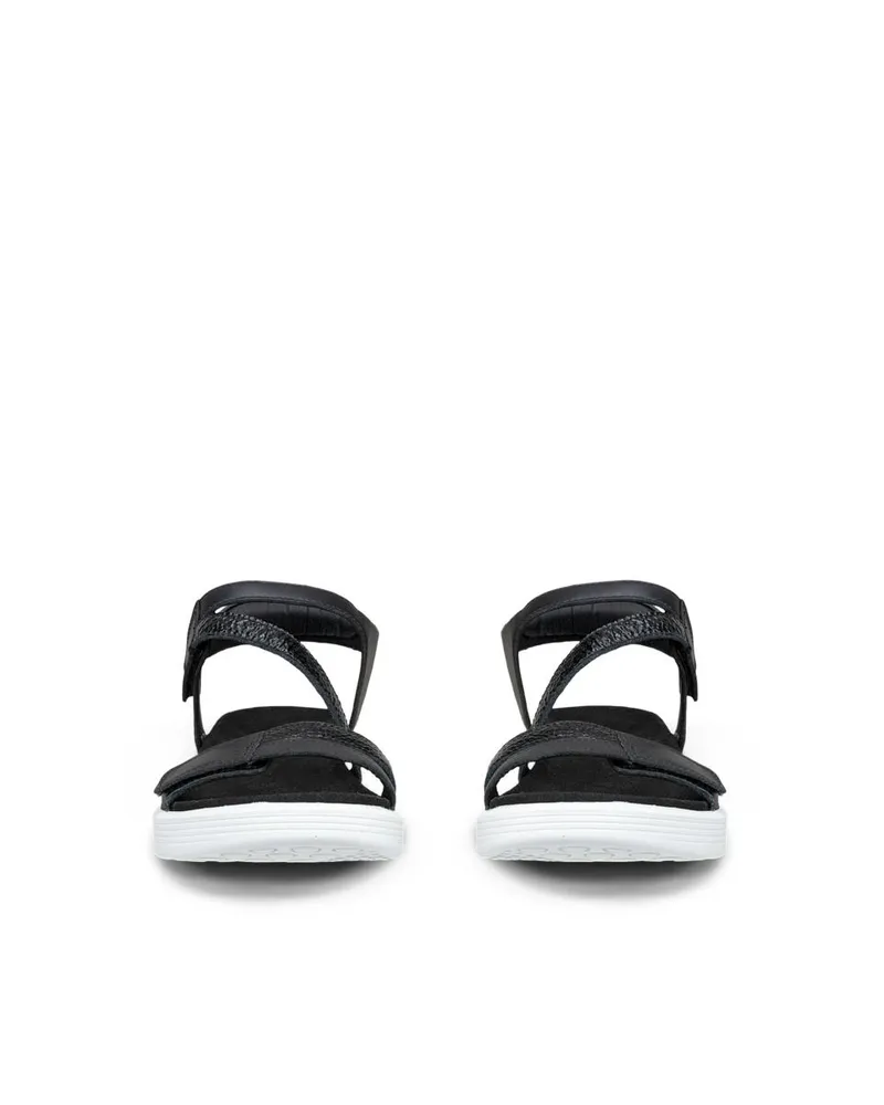 Siyah ECCO Soft Sandal