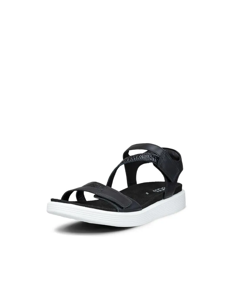 Siyah ECCO Soft Sandal