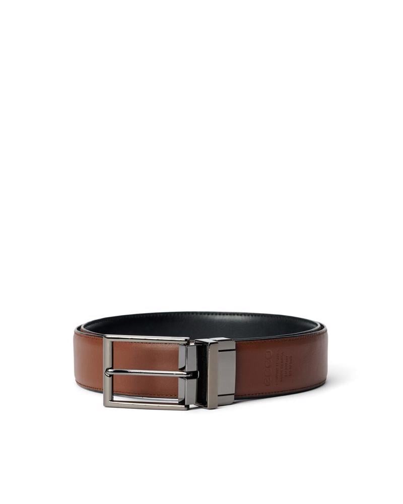 Black ECCO Essential Reverse Belt