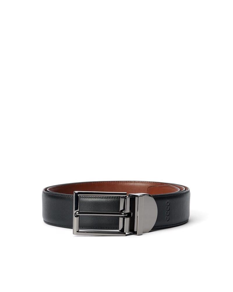 Black ECCO Essential Reverse Belt