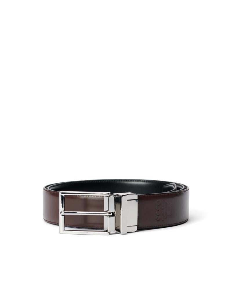 Black ECCO Essential Reverse F Belt
