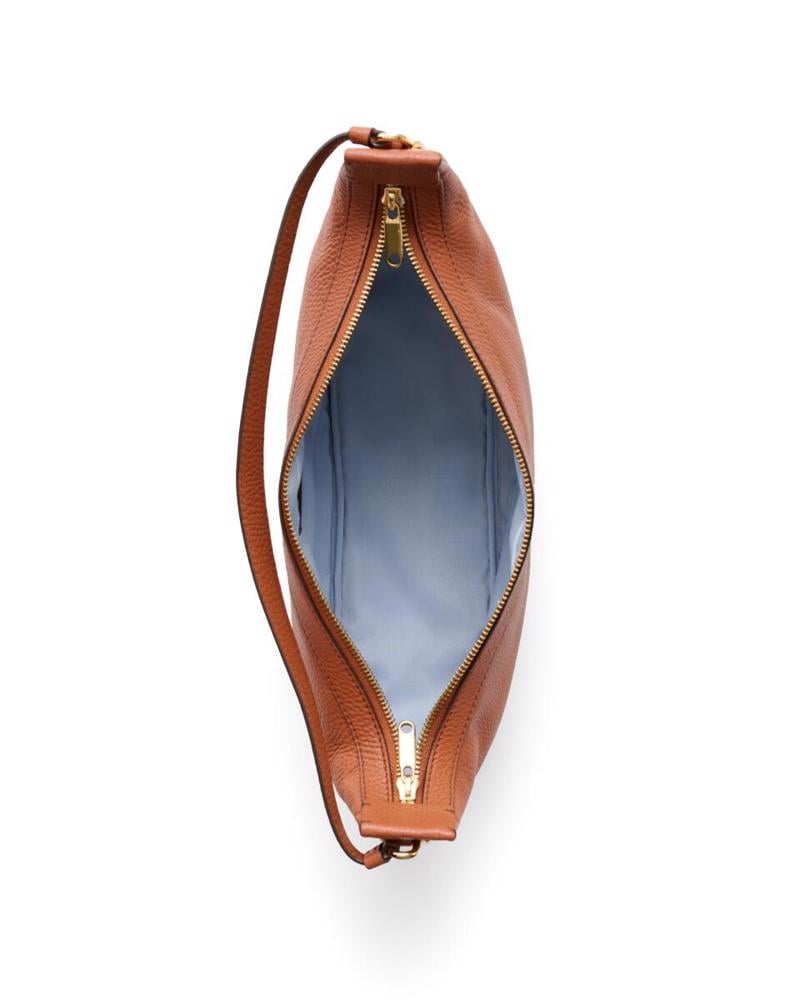 Camel ECCO Hobo S Soft Pebbled Leather