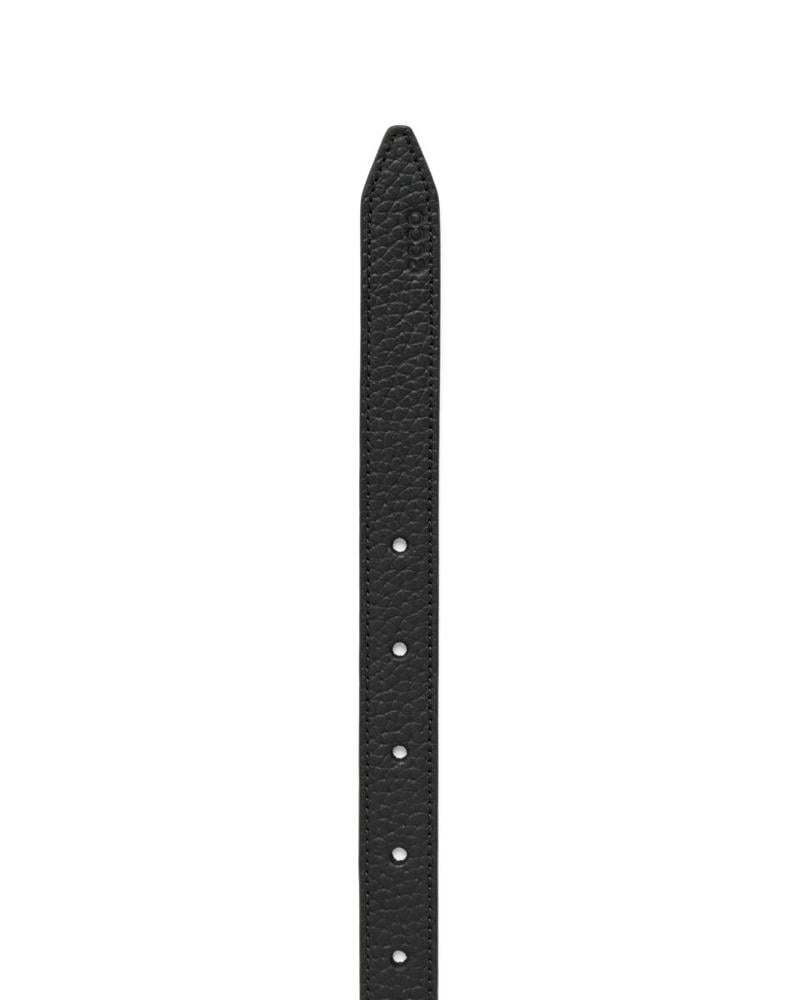 Siyah ECCO Belts Pebble Leather