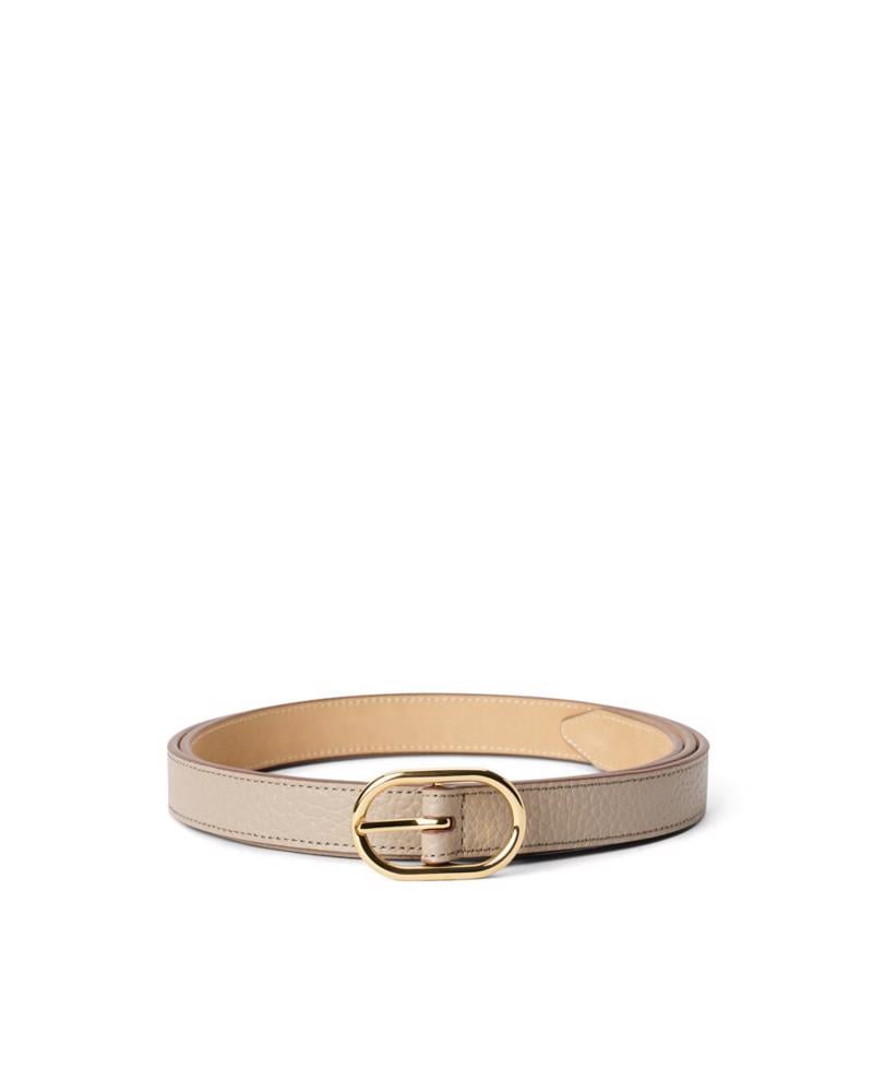 Beige ECCO Belts Pebble Leather