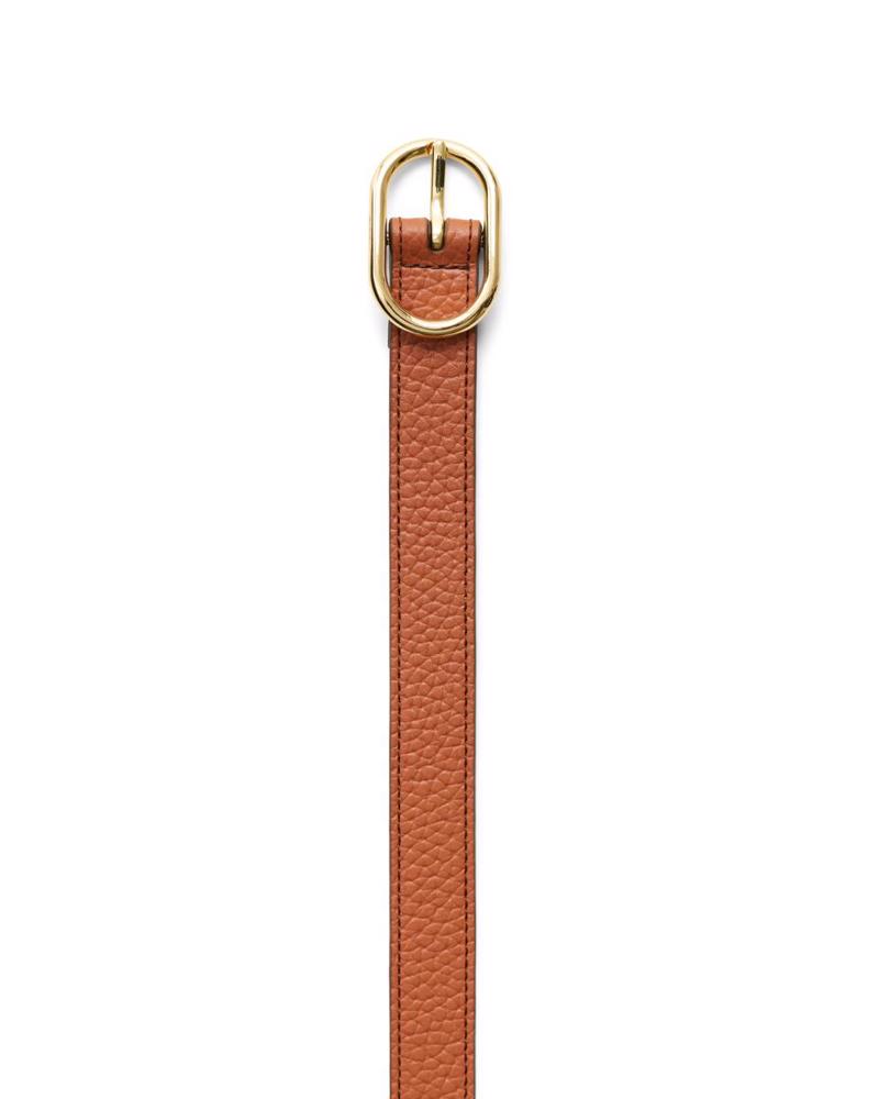 Camel ECCO Belts Pebble Leather