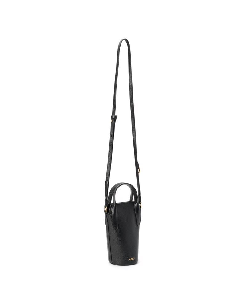 Siyah ECCO Pot Bag Leather