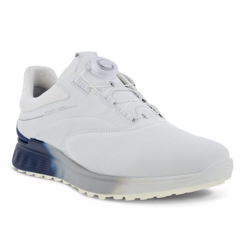 Beyaz M Golf S-Three White Blue Dept Bright Wh