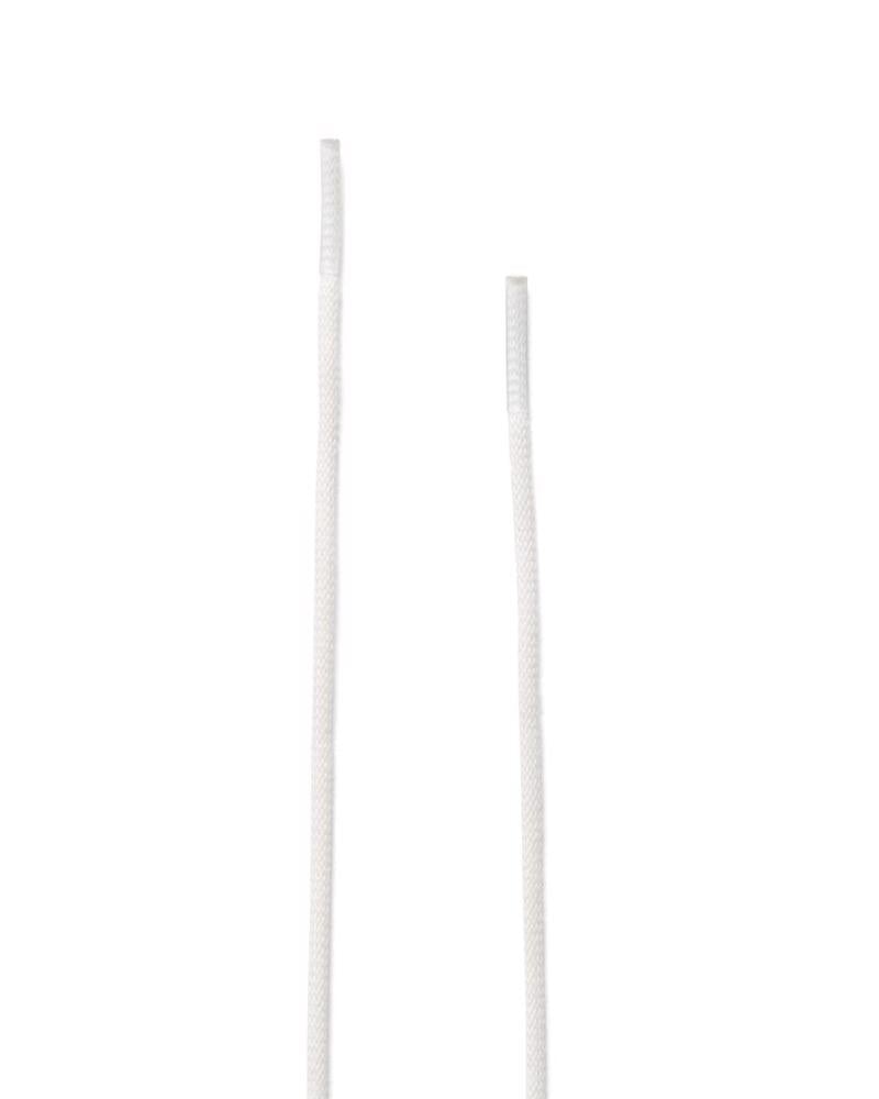 White ECCO Laces WHITE