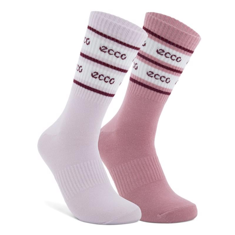 Pembe ECCO Retro Mid Cut 2-Pack