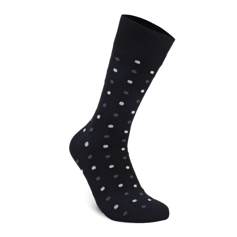 Black ECCO Classic Dotted Mid Cut