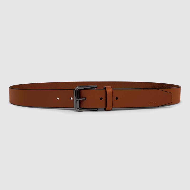 Brown ECCO Formal Adjust Belt L