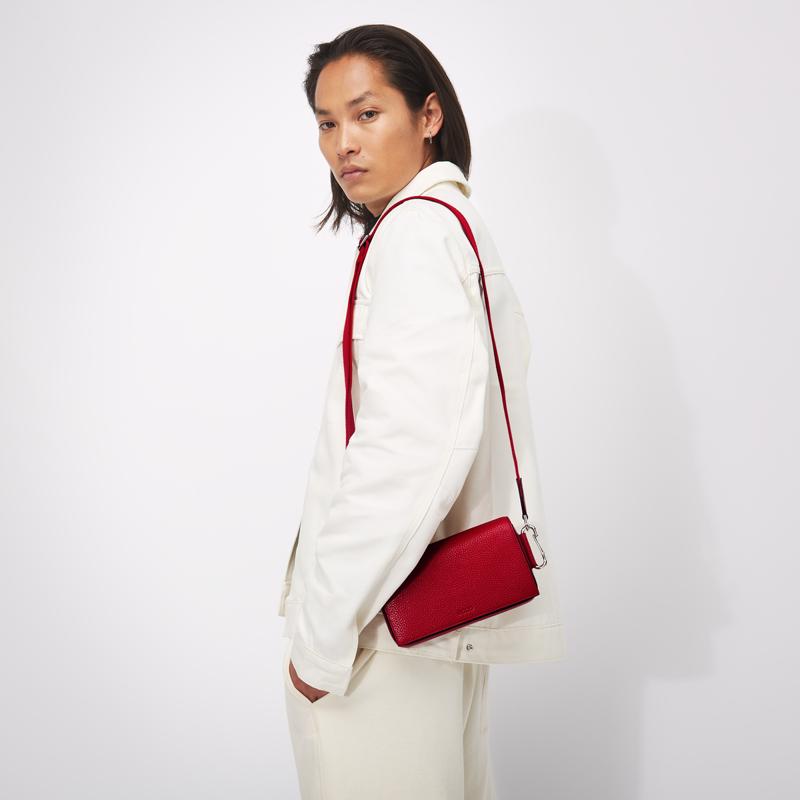 Red ECCO Textureblock Phone Bag | ECCO Türkiye