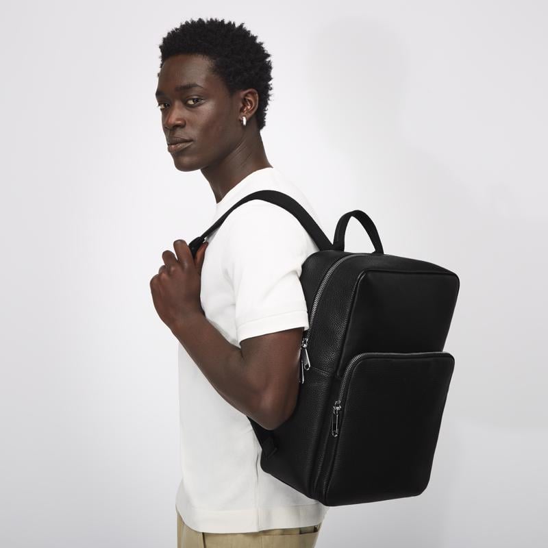 ECCO Textureblock Square Pack ECCO Textureblock Square Pack レザースクエアバックパック  main image 2