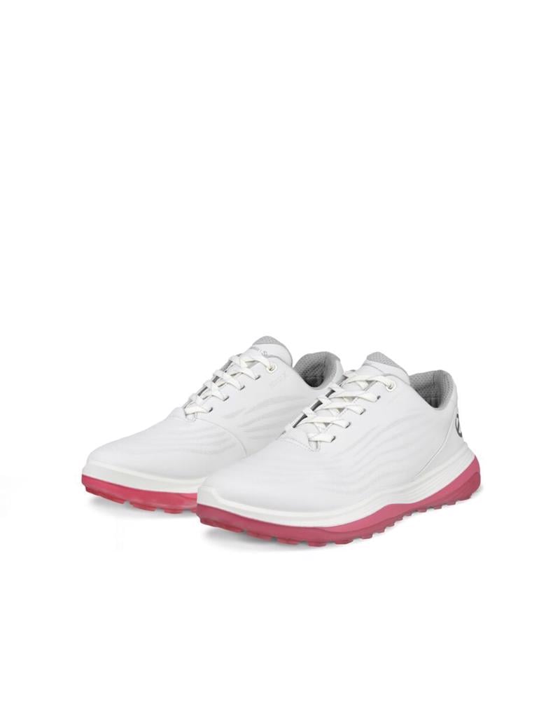 White W Ecco Golf LT1 White_Bubblegu