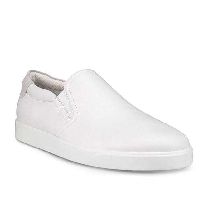 White NEW ECCO Street Lite M Slip-on V2 White