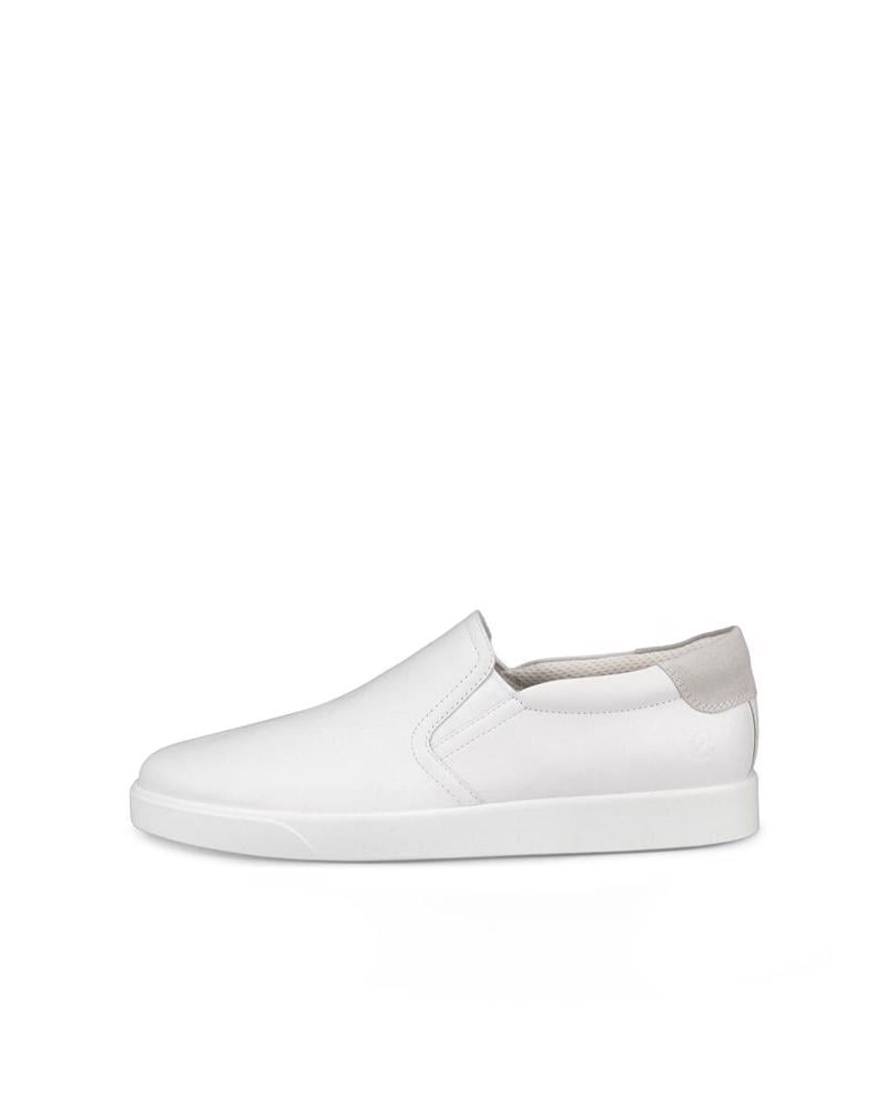 White NEW ECCO Street Lite M Slip-on V2 White