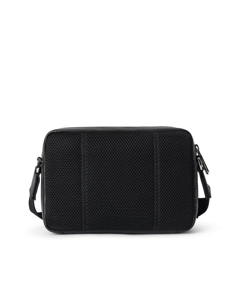 Siyah ECCO Camera Bag Pebbled Leather | Ecco