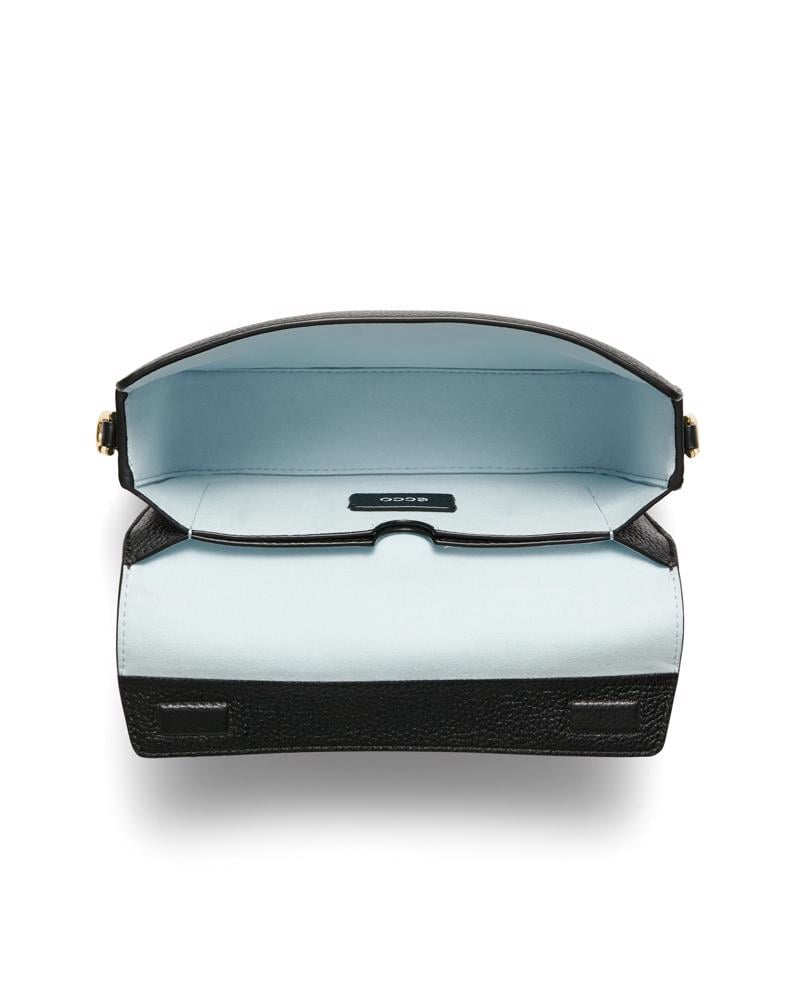 Siyah ECCO Pinch Bag M Pebbled Leather | Ecco