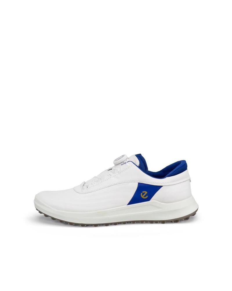 Blue ECCO M Golf Core White
