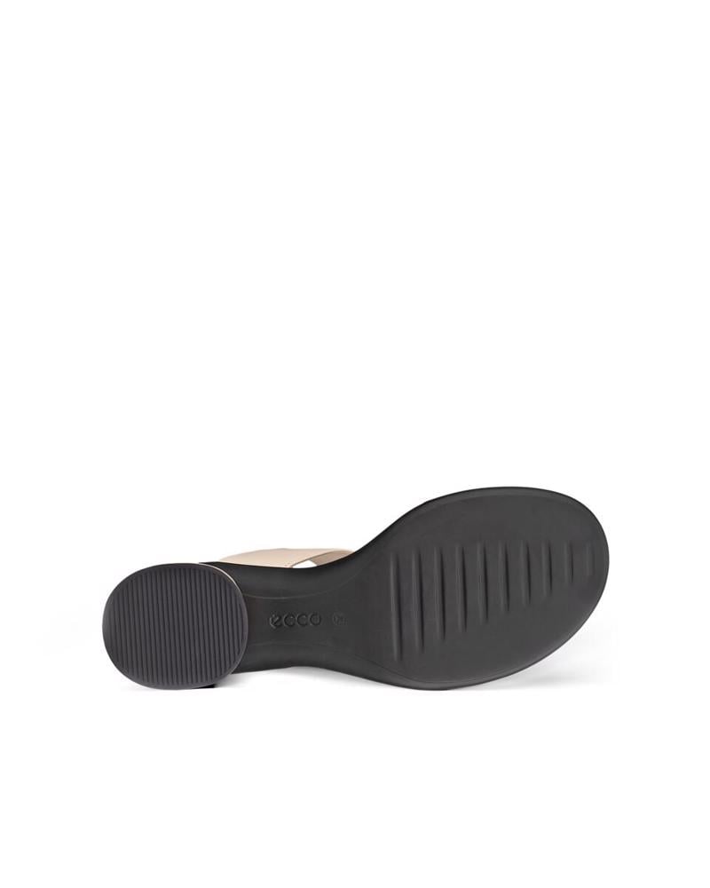 Beige ECCO Sculpted Sandal LX 35 Limestone