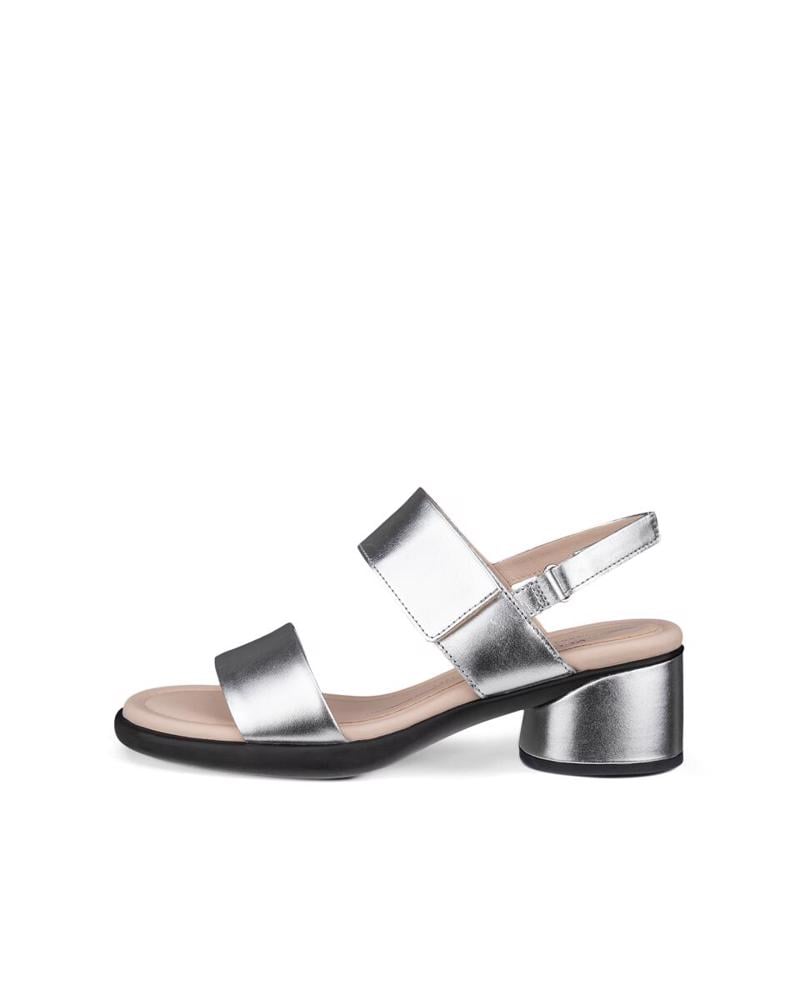Metallics ECCO Sculpted Sandal LX 35 Pure Silver