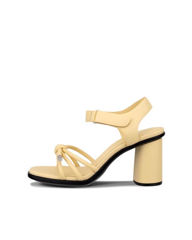 Yellow ECCO Sculpted Alba 65 Straw