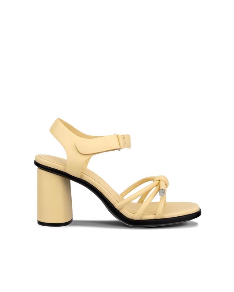 Yellow ECCO Sculpted Alba 65 Straw
