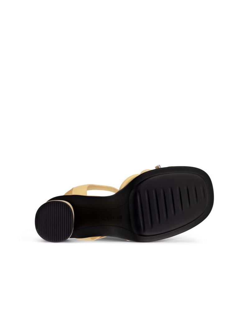 Yellow ECCO Sculpted Alba 65 Straw