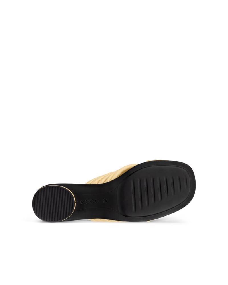 Yellow ECCO Sculpted Alba 25 Straw