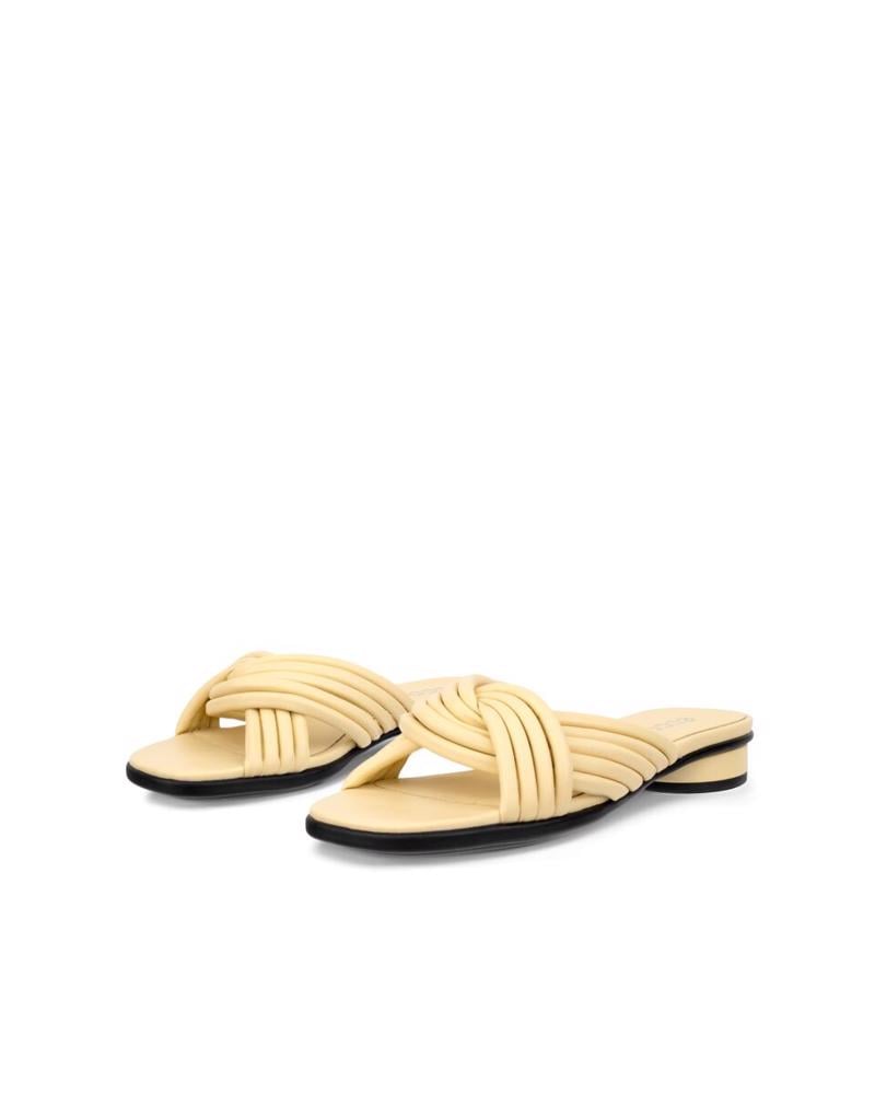 Yellow ECCO Sculpted Alba 25 Straw