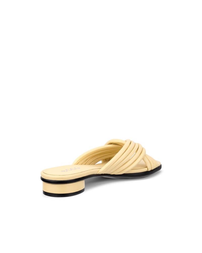 Yellow ECCO Sculpted Alba 25 Straw