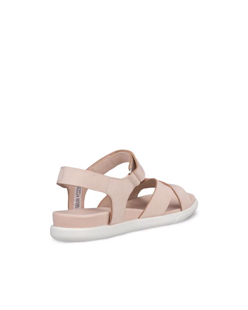 Pink ECCO Damara Sandal Rose Dust