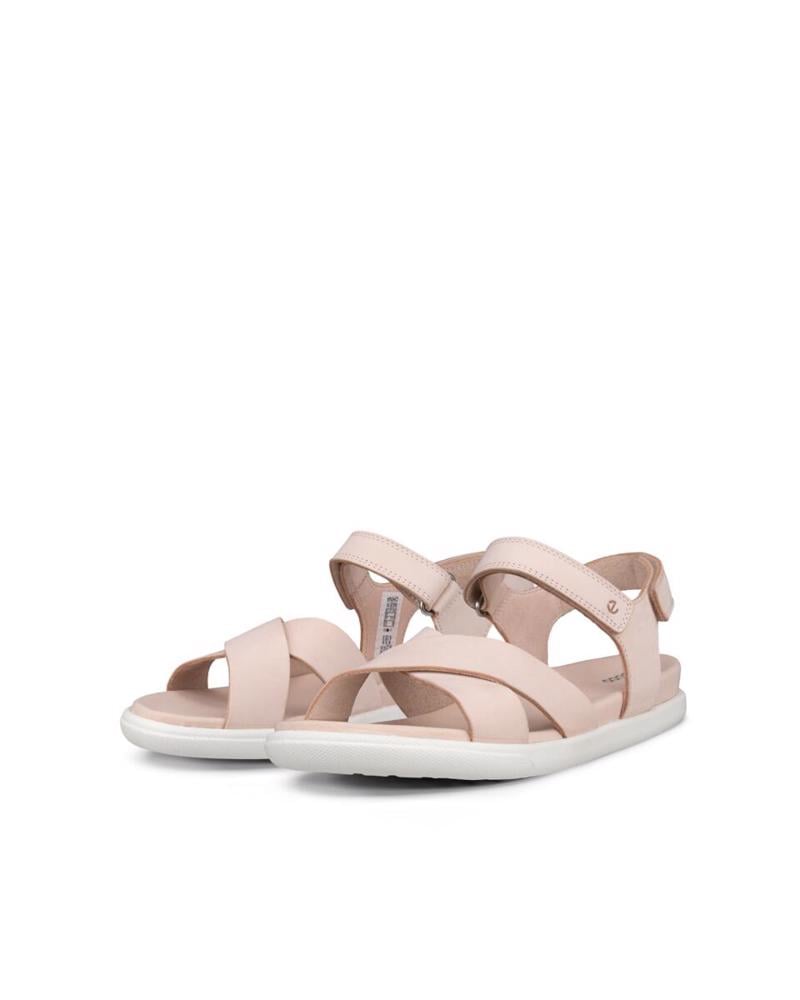 Pink ECCO Damara Sandal Rose Dust