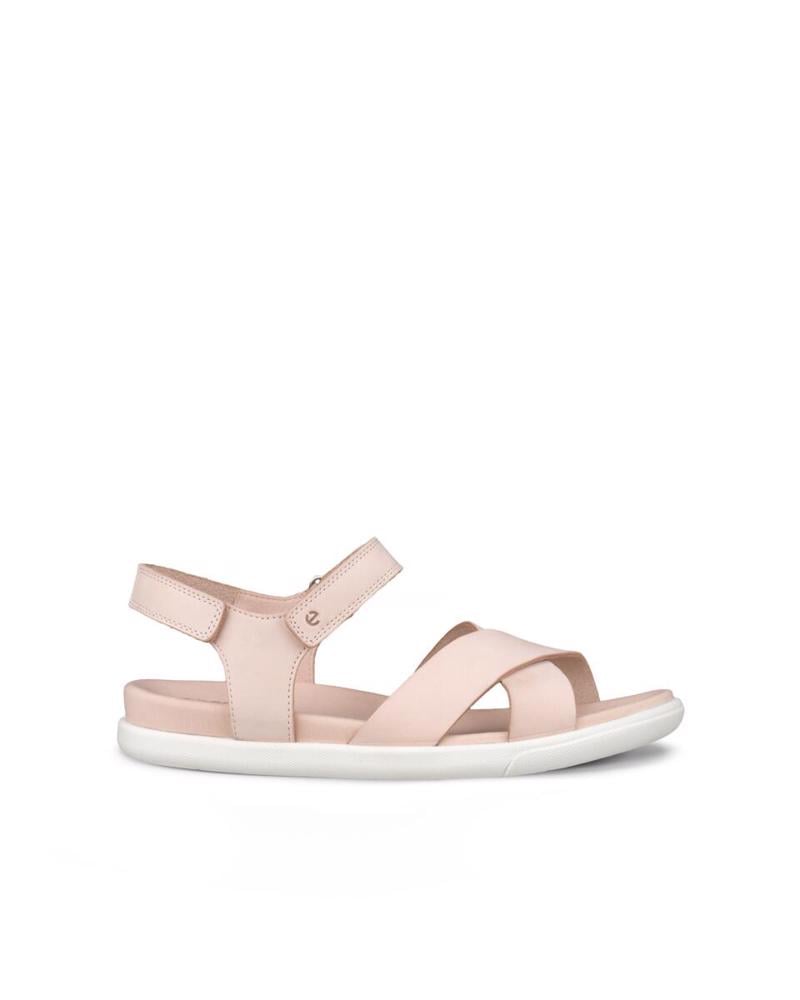 Pink ECCO Damara Sandal Rose Dust