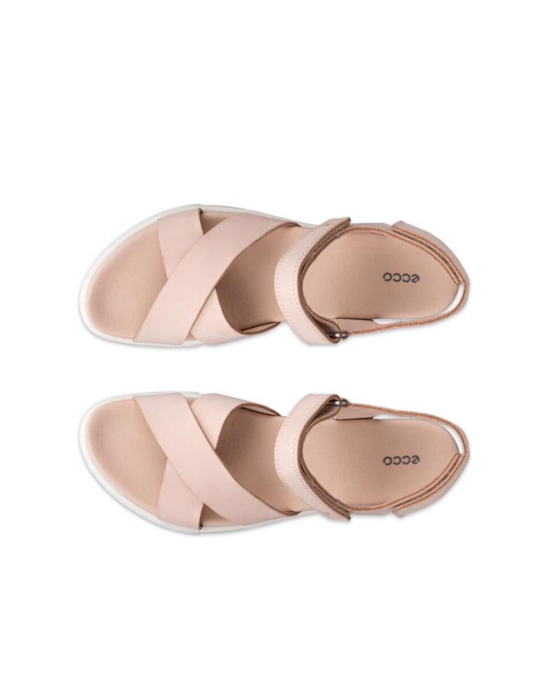 Pink ECCO Damara Sandal Rose Dust