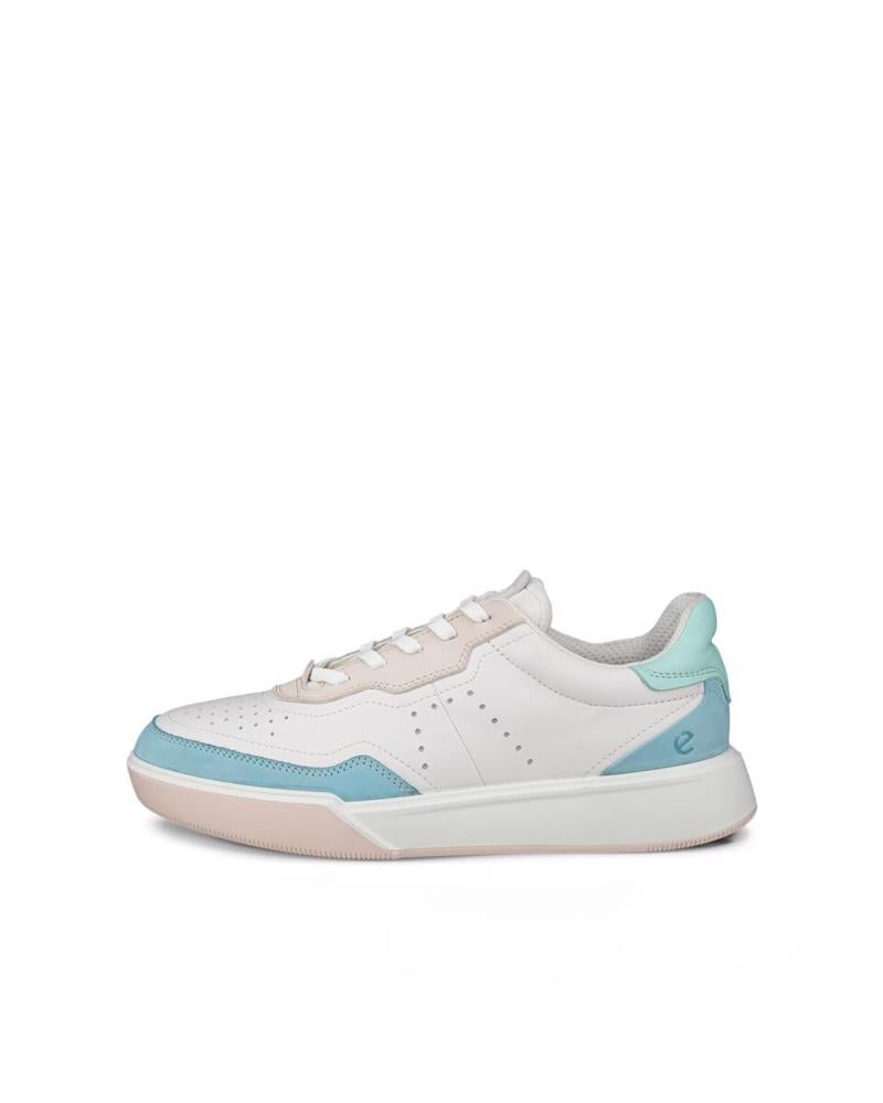 Blue ECCO Street Court W Aquatic