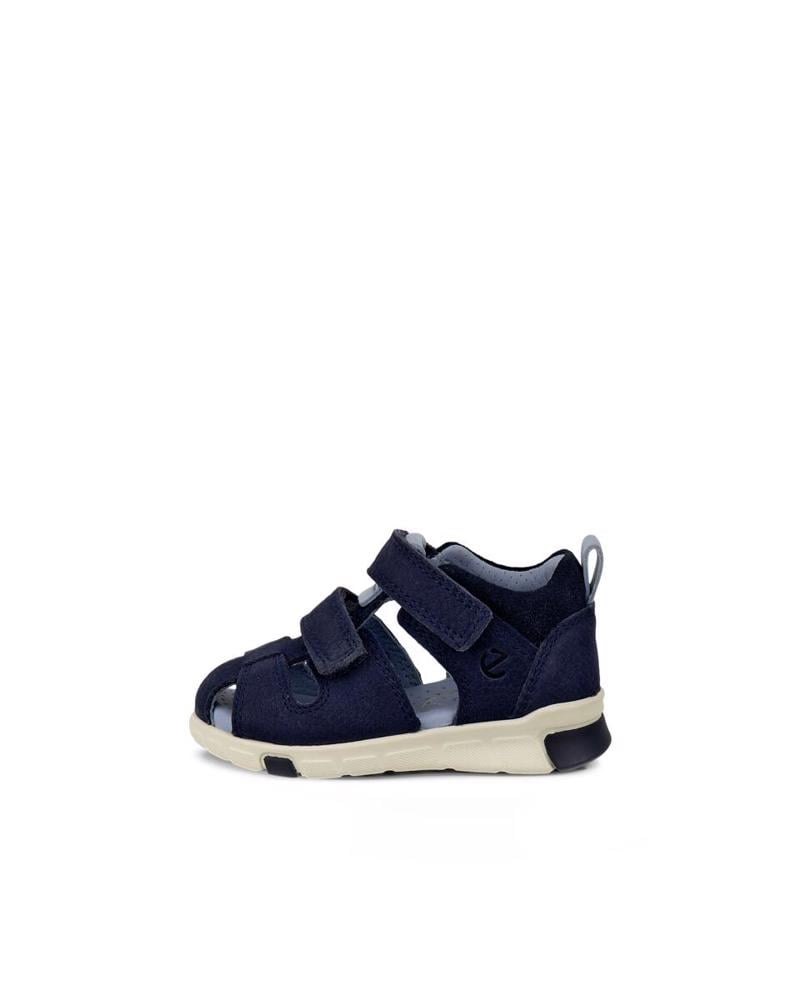 Navy ECCO MINI STRIDE SANDAL NIGHT SKY