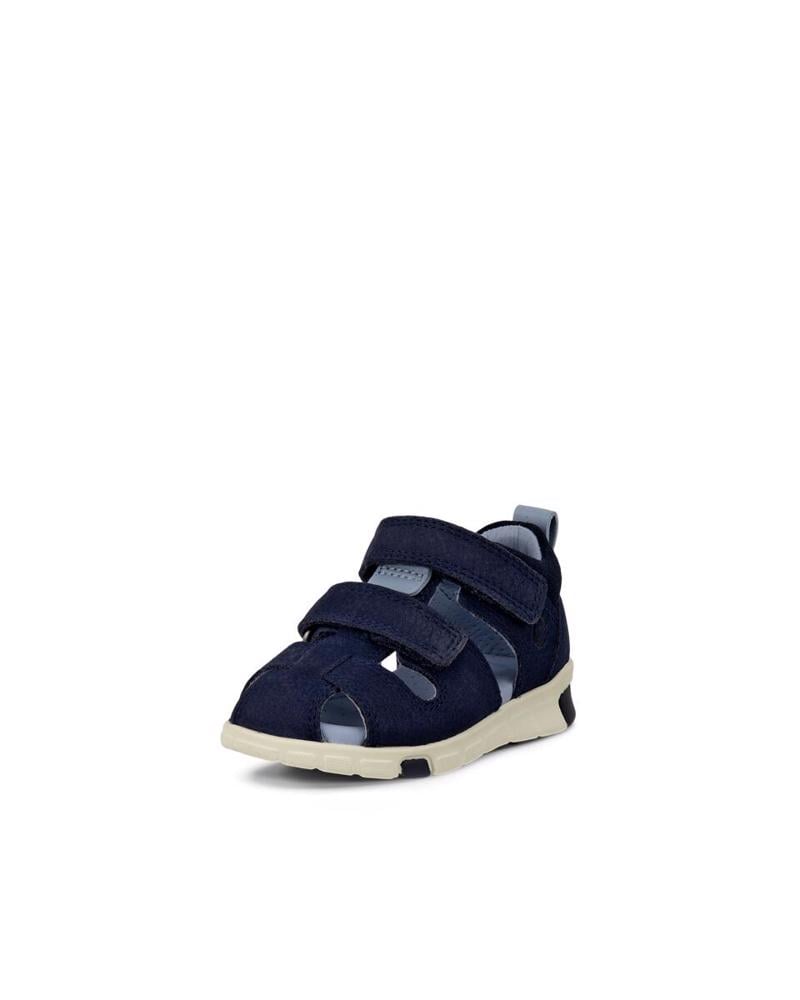 Navy ECCO MINI STRIDE SANDAL NIGHT SKY