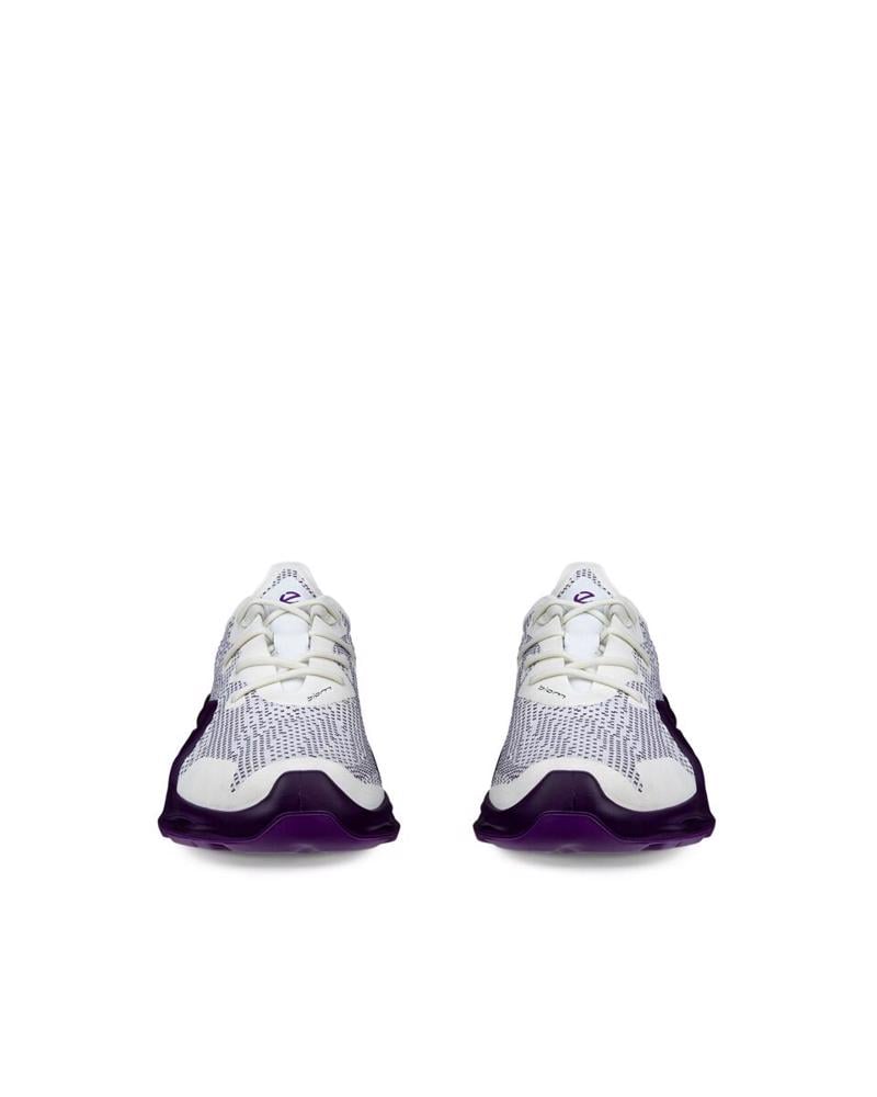 White ECCO Biom Infinite W Imperial Purple