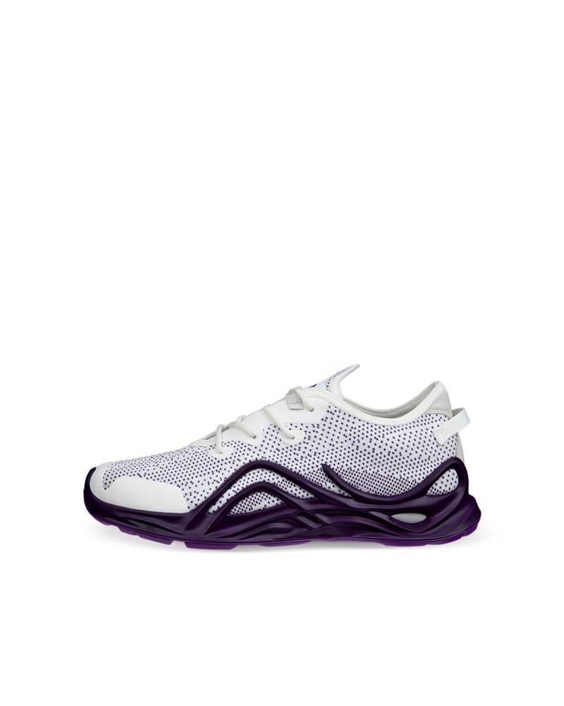 White ECCO Biom Infinite W Imperial Purple