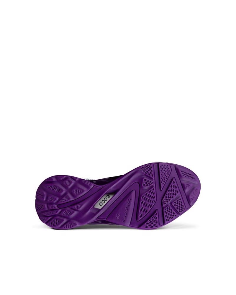 White ECCO Biom Infinite W Imperial Purple