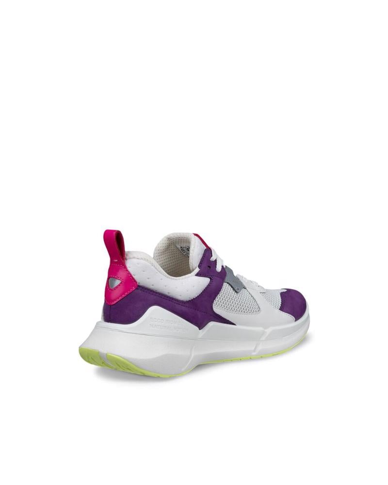 Purple ECCO Biom 2.2 W White