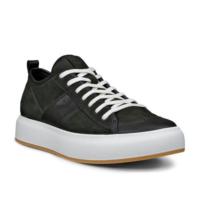 Siyah ECCO Street Ace M Peat