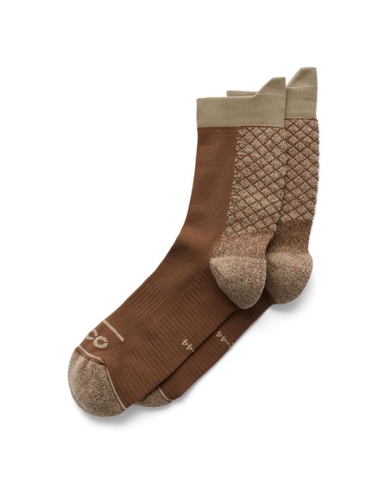 Brown ECCO Tech Hiking Mid-Cut