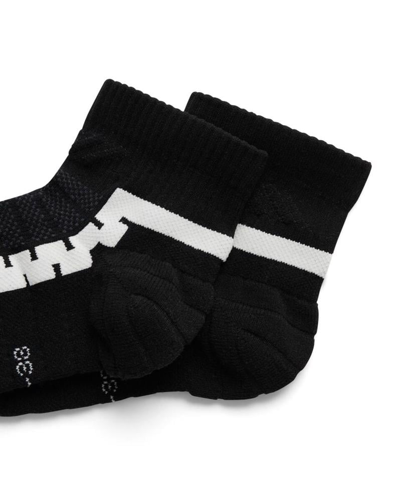 Siyah ECCO Tech Walking Ankle-Cut